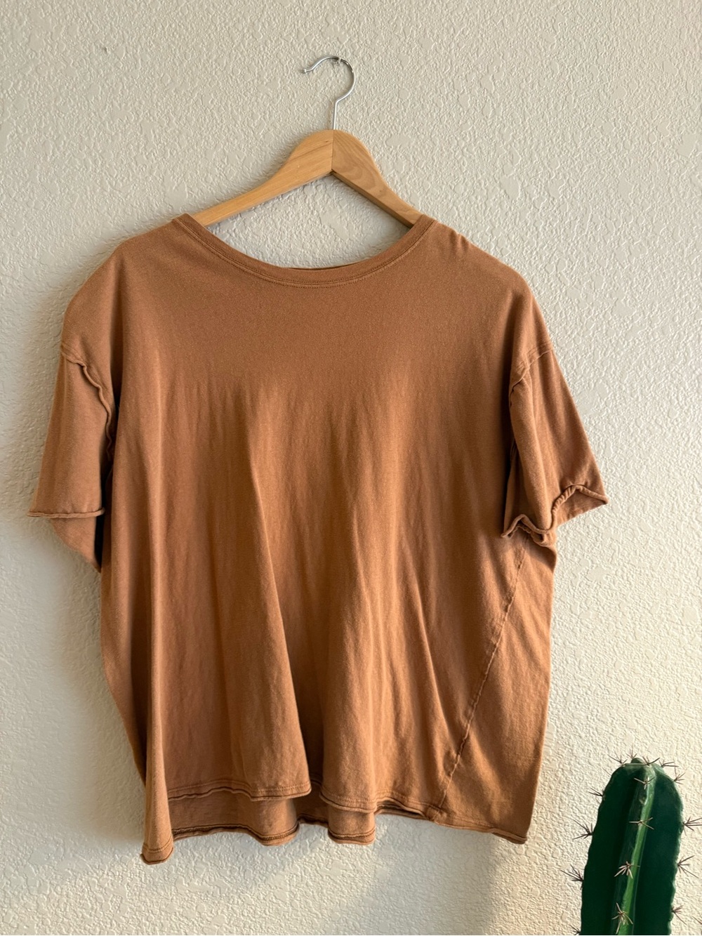 We The Free Short Sleeve Nina Tee in Brown